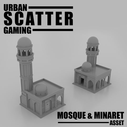 Middle Eastern Mosque/Minaret