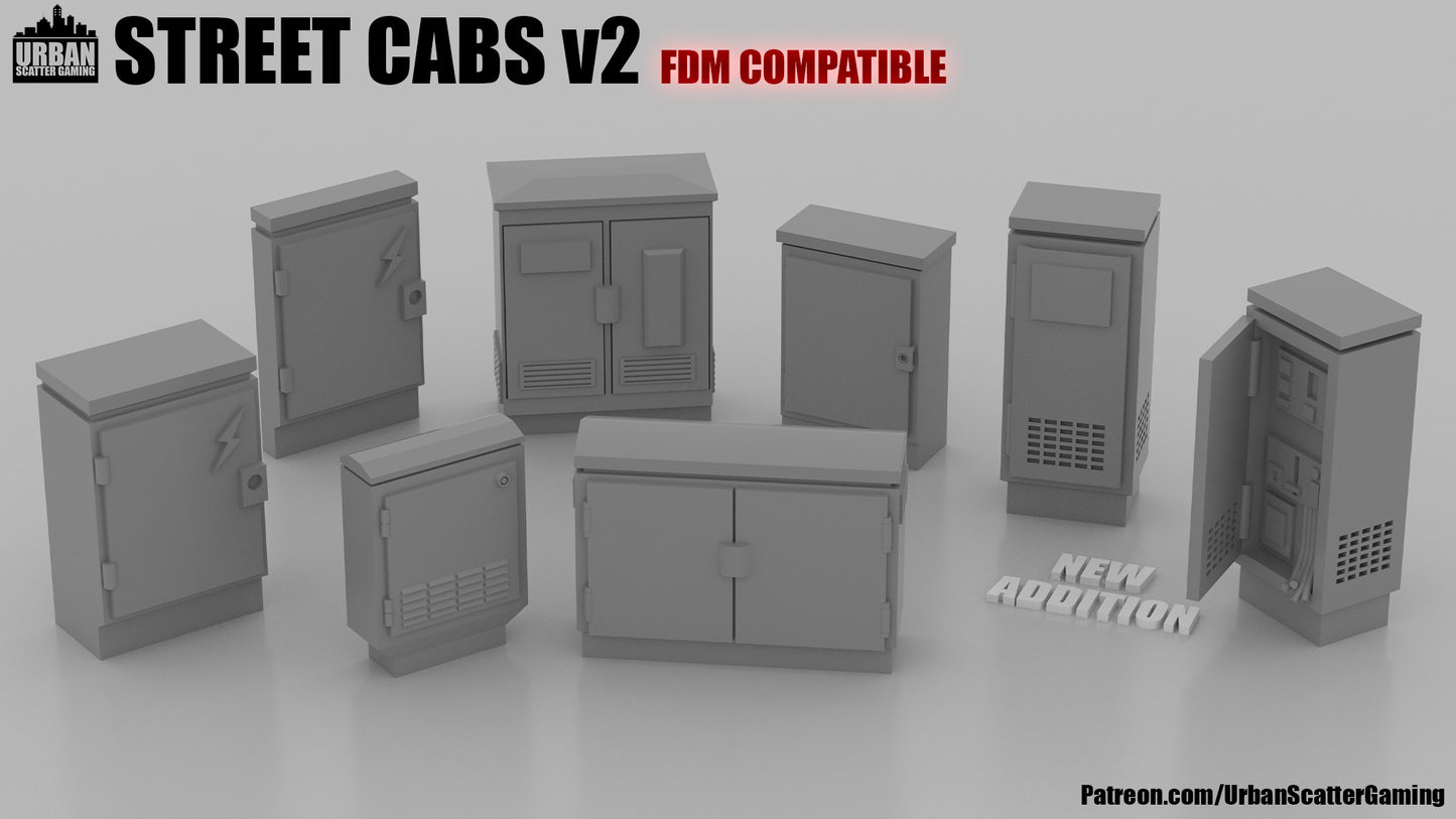 FREE - Street Cabinets (STL)